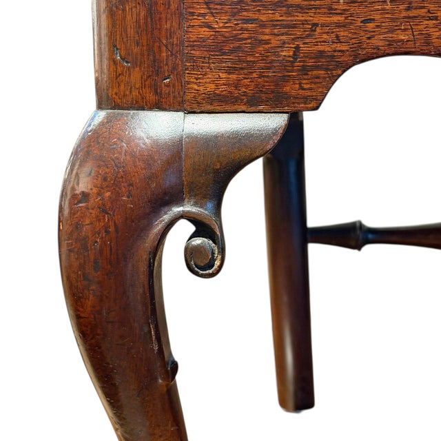 Pair of 18th Century English Queen Anne Side Chairs For Sale - Image 14 of 16