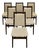Set of Six - Mid Century Modern Dining Chairs, Made in Denmark, C. 1960’s | Danish Beech Scandinavian Chairs For Sale