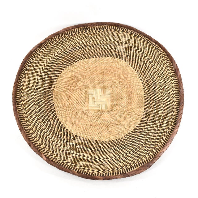 Early 20th Century Tonga Binga Basket 22 Inch For Sale