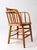 Vintage Oak Captain's Chair For Sale - Image 14 of 17
