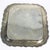 English Large Vintage Square Silver Plated Bar Tray For Sale - Image 3 of 8