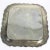 English Vintage Square Silver Plated Bar Tray For Sale - Image 3 of 8