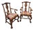1970s Vintage Chippendale Style Armchairs (Sourced by Swimmer Cole Martinez Curtis) - A Pair For Sale