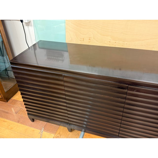 Barbara Barry for Baker Furniture Modern Fluted Sideboard For Sale In San Francisco - Image 6 of 12