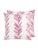 Contemporary The House Of Scalamandré Chira Island Square Pillow In Azalea For Sale - Image 3 of 3