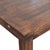 Extendable Mango Wood Dining Table in California Walnut For Sale In Philadelphia - Image 6 of 8