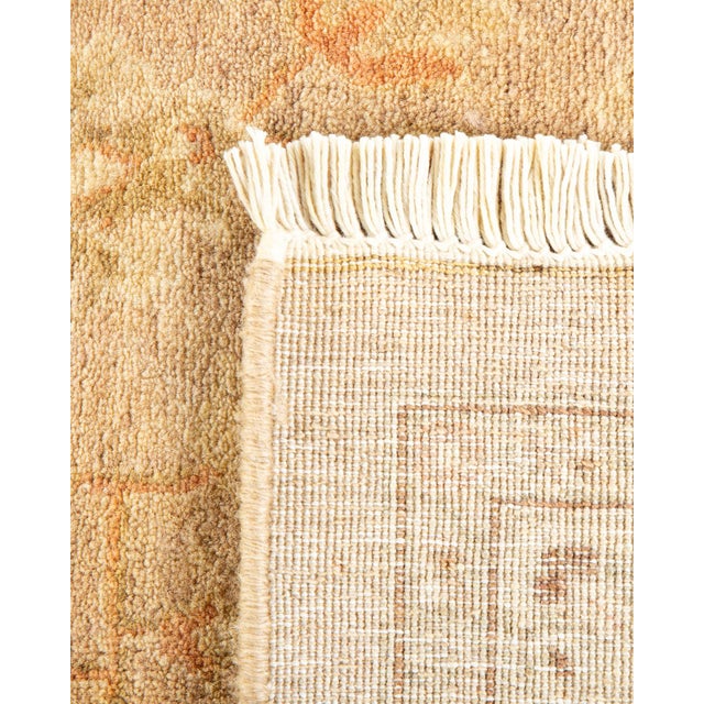 2000 - 2009 Mogul, One-of-a-Kind Hand-Knotted Area Rug - Light Gray, 6' 2" x 9' 4" For Sale - Image 5 of 8