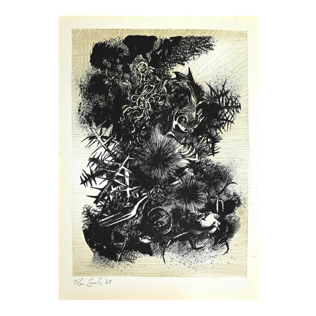 Leo Guida, Decadence 4, Original Etching, 1965 For Sale