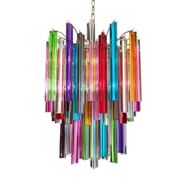 Vintage Murano Chandelier, 1990s For Sale