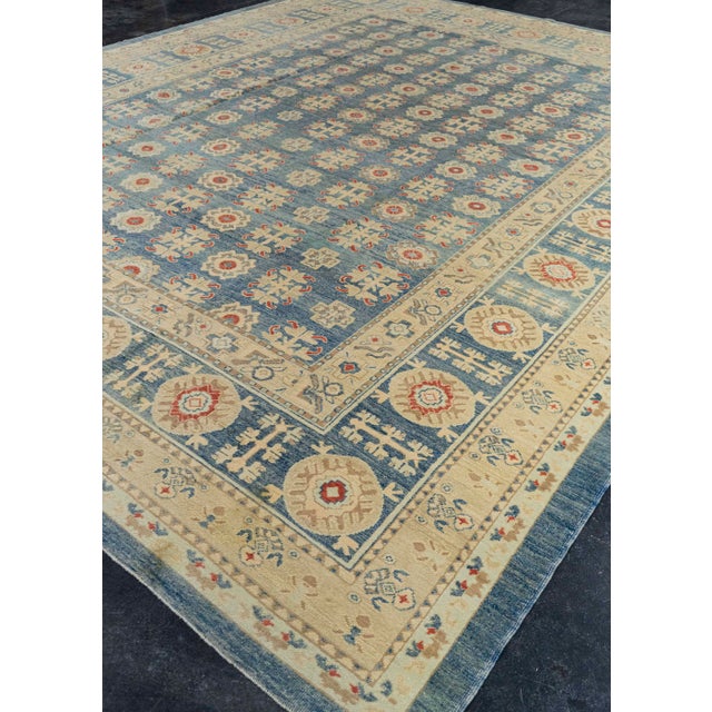 Turkish Turkish Oushak Antique Look Rug 11'11" x 14'8" #21309 For Sale - Image 3 of 8