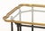 Modern Hollywood Regency Faux Bamboo Coffee Table For Sale - Image 3 of 7