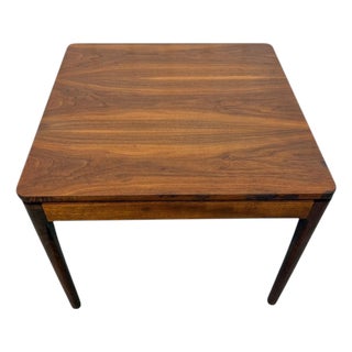 Mid-Century Modern Drexel Declaration Walnut Side Table For Sale