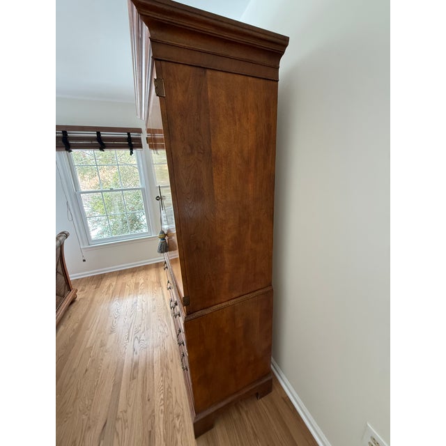 Traditional Henredon Aston Court Armoire For Sale - Image 3 of 8