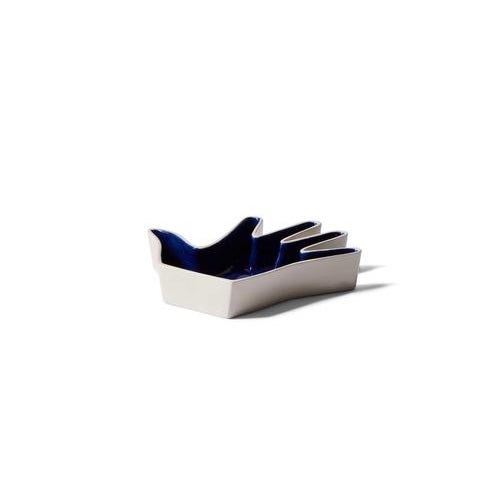 Blue and White Impronta Pin Tray Mano by Luisa Parisi for Cassina For Sale - Image 3 of 7