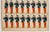 French 1880s - 1890s French Military Print - Imagerie d'Épinal - #107 - Infanterie De Ligne (Grande Tenue) For Sale - Image 3 of 3