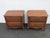 French Carved Large Nightstands Bedside End Tables a Pair 6437 For Sale - Image 11 of 14