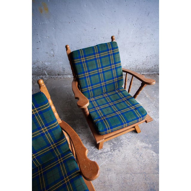 3-Seater Sofa & Armchairs by Guillerme and Chabron​, Set of 3 For Sale - Image 13 of 18