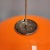 1970s Mod 3013 Hanging Light in Orange from Guzzini, 1970s For Sale - Image 5 of 8