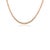 Modern 2.89 Carat Certified Diamond Single Strand Modern Necklace in 14k Yellow Gold- 16 Inches For Sale - Image 3 of 15