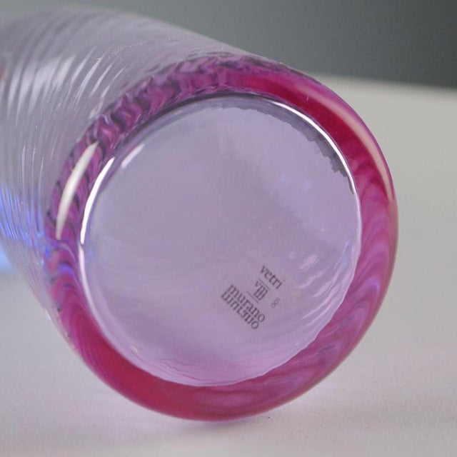 Murano Glass Bottle by Carlo Moretti For Sale - Image 6 of 8