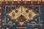 Blue Kazak Rug 3’11” X 5’11” Blue Wool Tribal Hand-Knotted Oriental Carpet For Sale - Image 8 of 12