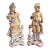Antique Bisque Porcelain Figurine Pair - Victorian Hunter Boy & Lady For Sale