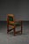 Wood Amsterdam School Desk Chair, 1920s For Sale - Image 7 of 15