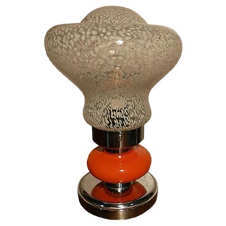 Italian Murano Glass Table Lamp, 1970s For Sale