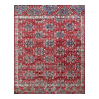 Rug & Kilim’s Oversized Esther Rug in Burgundy, 13x19 For Sale