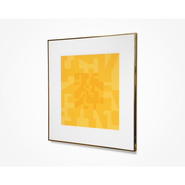 Norman Ives "Corona" Op-Art Silkscreen Print, 1972 For Sale In Los Angeles - Image 6 of 6