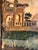 Late 19th Century 19th Century Gouache on Paper Painting of Italian Architecture $ People by a River For Sale - Image 5 of 10