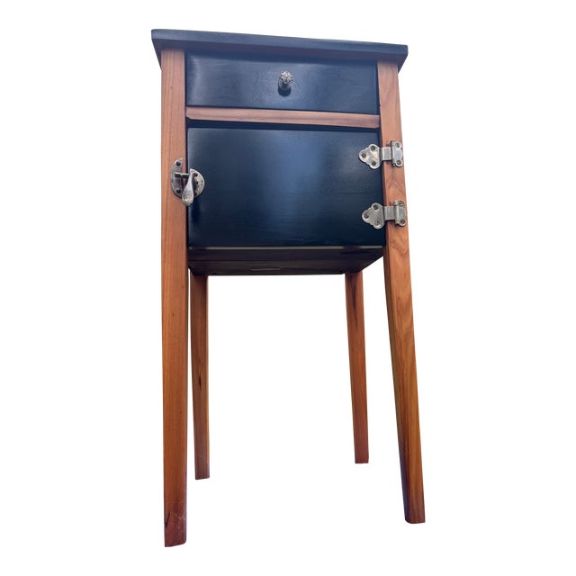 1940s Vintage Humidor Cabinet Stand For Sale