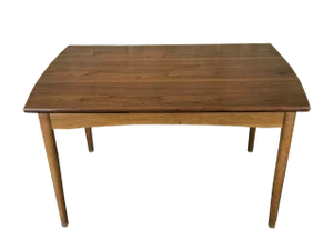 Oak and Teak Dining Table, Denmark, 1960s