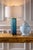 Name: Olympus Blue Lamp Size: 31"H x 18"dia Olympus is our hand cut frosted glass transitional lamp which is available in...