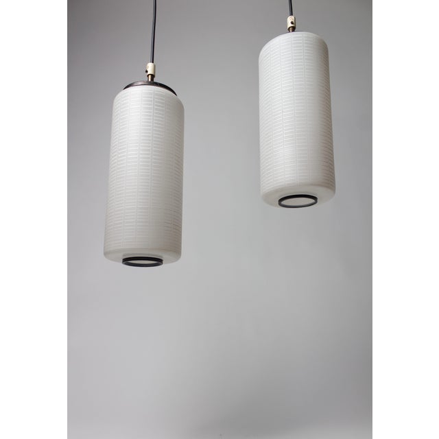 Wood Height-Adjustable Pendant Light, Italy, 1960s For Sale - Image 7 of 11