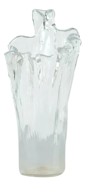 Finnish Glass Vase, 1960s