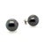 17.5mm Tahitian Pearl Stud Earrings on 18k posts and backs
