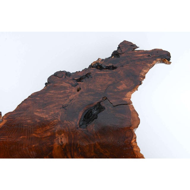 Gorgeous Redwood Tables For Sale - Image 9 of 10