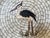 Mid-Century Modern 1950s Mid-Century Heide Mosaic of Denmark Stone Marble Mosaic Heron Plate For Sale - Image 3 of 7