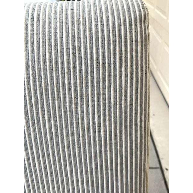 Pair of Mid Century Milo Baughman Style Tall Armchairs For Sale - Image 13 of 18