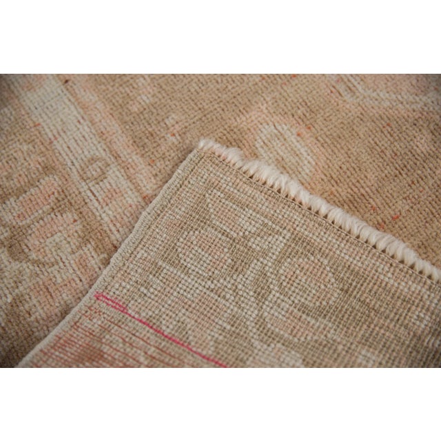 Rose Vintage Distressed Oushak Rug - 2'11" X 4'3" For Sale - Image 8 of 10