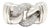 David Yurman .30ctw Diamond Belmont CurbChain Ring, Sterling Silver, Ring Size 6 For Sale