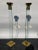 Brass 1970s Max Baguara for Lamperti Italian Brass & Glass Laser Floor Lamps - A Pair For Sale - Image 8 of 13