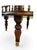 1950s Vintage French Style Two-Tier Parquetry Side Table With Brass Gallery For Sale - Image 5 of 13