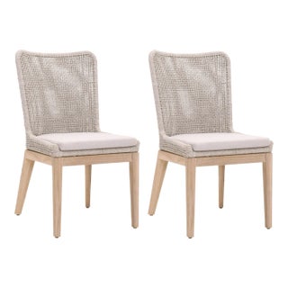 Mesh Dining Chair, Set of 2 For Sale