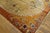 1920s Tan Camel Floral Modern Antique Art Deco Chinese Rug 8'10" X 11'8" Handknotted Wool Carpet For Sale - Image 4 of 4
