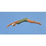 "Floating on Air" Original Modern Oil Painting, by Jennifer Hohlfelder For Sale