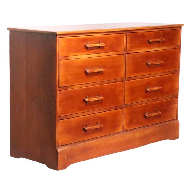 Farmhouse Mid 20th Century Cushman Colonial Peter Schuyler Six Drawer Dresser For Sale - Image 3 of 15