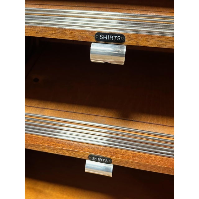 Tan Art Deco Compactum Wardrobe, 1930s For Sale - Image 8 of 18