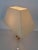Metal Hollywood Regency Acrylic Glass & Brass Table Lamp, Italy, 1970s For Sale - Image 7 of 16